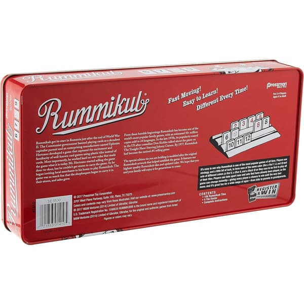 Pressman Games Rummikub in Retro Tin