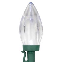 Northlight 25ct. Pure White LED C9 Mini Christmas Lights