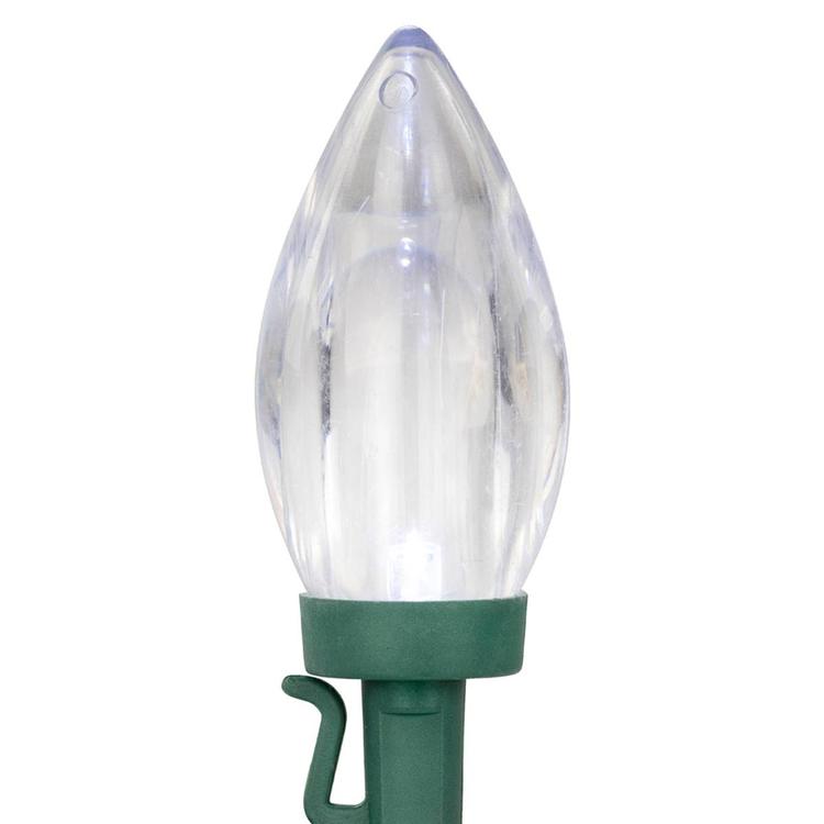 Northlight 25ct. Pure White LED C9 Mini Christmas Lights