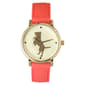 Womens Olivia Pratt Dog & Bone Silicone Watch - 16765PINK - image 1