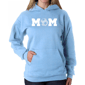 Womens LA Pop Art Soccer Mom - Word Art Hooded Sweatshirt - image 1