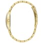 Womens Caravelle Gold Tone Crystal Accent Watch - 45L192 - image 2