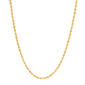 Gold Classics&#40;tm&#41; Yellow Gold Glitter Chain Necklace - image 1