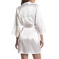 Womens Linea Donatella The Bride Short Satin Robe - image 2