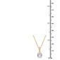 Nova Star® 1ctw. Lab Grown Diamond Gold Plated Solitaire Pendant - image 4