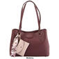 Nanette Lepore Tieghan Solid Tote w/Card Case & Scarf - image 5