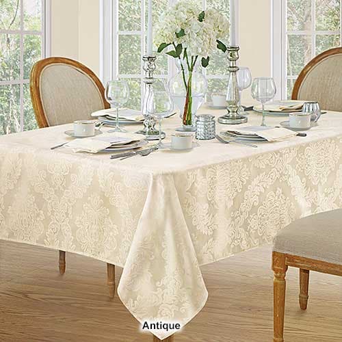 Elrene Barcelona Damask Tablecloth