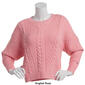 Womens Tommy Hilfiger Traveling Cable Sweater - image 3