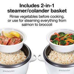 Proctor-Silex 10-Cup Rice Cooker & Steamer