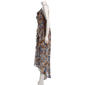Juniors A. Byer Floral Asymmetrical Ruffle Side Slit Midi Dress - image 4