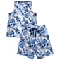 Womens Rene Rofe® Hibiscus Tank & Bermuda Pajama Set - image 2
