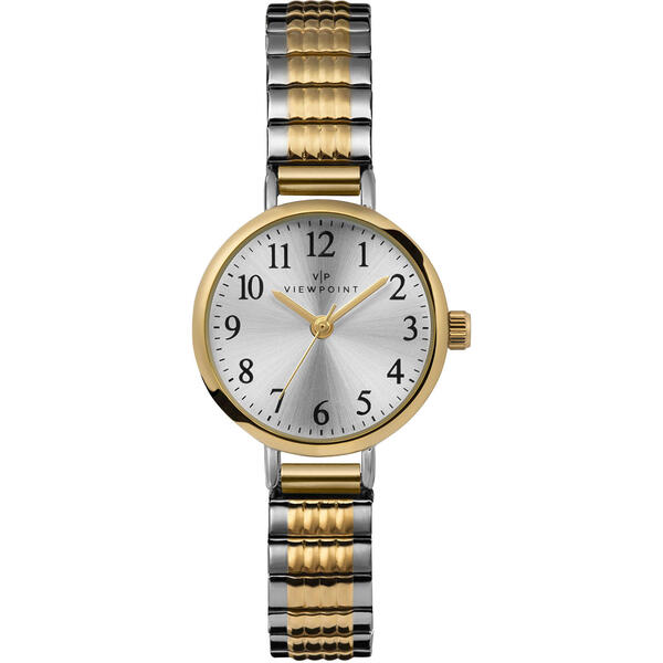 Womens Viewpoint by Timex&#40;R&#41; Two-Tone Round Watch - CC3D869009J - image 