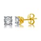 Diamond Classics&#8482; 10kt. Yellow Gold 1/3ctw. Stud Earrings - image 3
