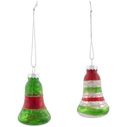 Northlight Seasonal 9ct. 2-Finish Christmas Ornaments