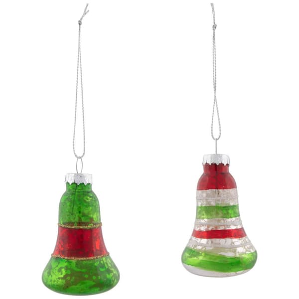 Northlight Seasonal 9ct. 2-Finish Christmas Ornaments