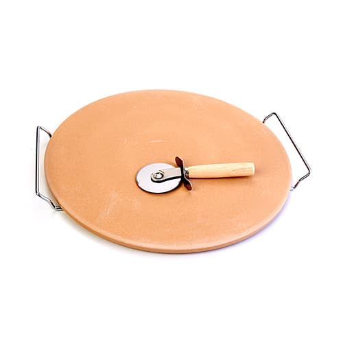 Kitchenworks  15in. Round Pizza Stone Set - image 