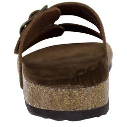 Womens White Mountain Helga Slide Footbed Sandals
