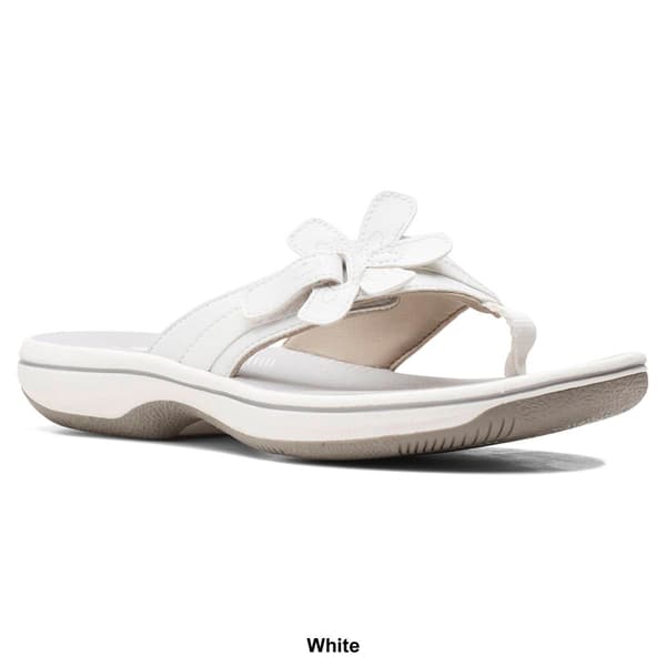 Womens Clarks® Cloudsteppers™ Brinkley Flora Flip Flops