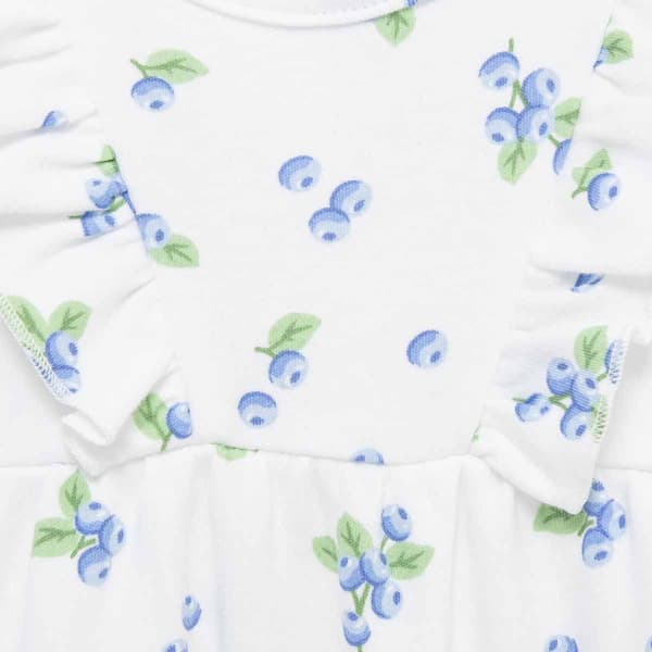 Baby Girl (3-12M) Little Me 2Pk Blueberry Print Rompers