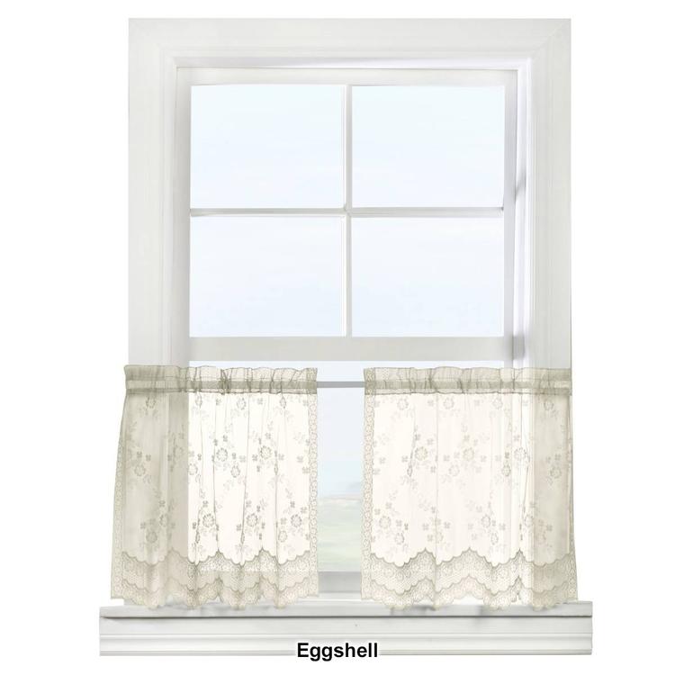 Habitat Mona Lisa Rod Pocket Kitchen Curtain