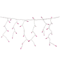 Northlight 3.5ft. 100ct. Purple Mini Icicle Christmas Lights - image 3