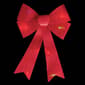 Northlight Seasonal LED Red Burlap Bow Christmas D&#233;cor - image 3