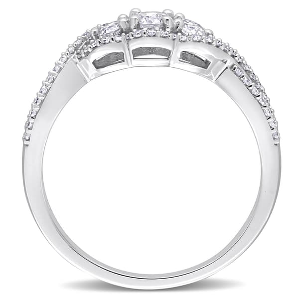 Diamond Classics™ White Gold 1/2ctw. Diamond Engagement Ring