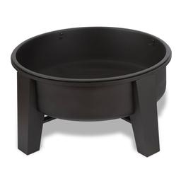 Real Flame Forsyth 35" Round Steel Wood Burning Fire Pit