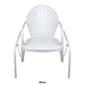 Northlight Seasonal Retro Metal Tulip Glider Patio Chair - image 6