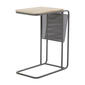 9th & Pike(R) Black Metal Industrial Accent Table - image 1