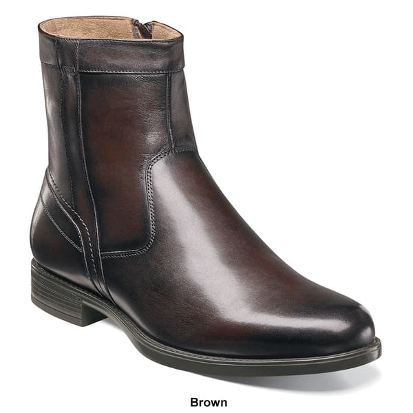 Mens Florsheim Midtown Side Zip Dress Boots