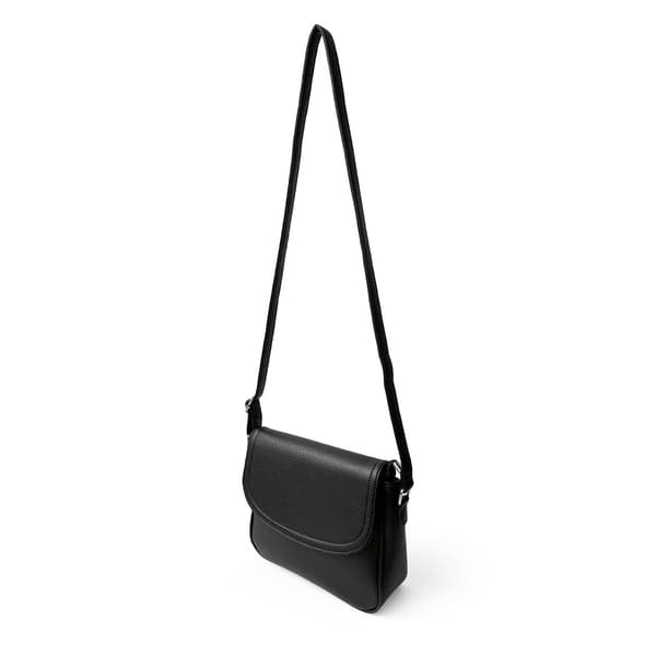 NICCI Rounded Front Flap Crossbody Handbag