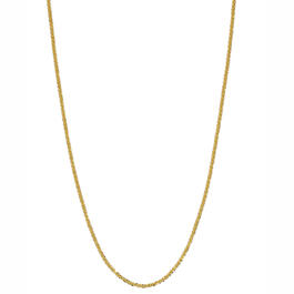Danecraft 24kt. Gold Over Sterling Silver Sparkle Chain Necklace