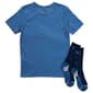 Boys &#40;8-20&#41; Puma&#174; Cotton Jersey Tee with Crew Socks - Blue/Grey - image 2