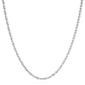 16in. Sterling Silver Sparkle Chain Necklace - image 1