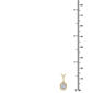 Nova Star® Lab Grown Diamond Cushion Frame Pendant &  Earring Set - image 4