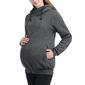 Womens Glow & Grow&#174; Zip Front Hooded Maternity Jacket - image 3
