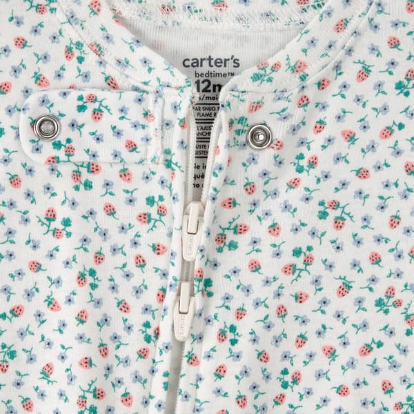 Baby Girl (12-24M) Carter''s 1Pc Strawberry Cotton Pajama