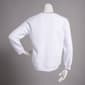 Plus Size Hasting & Smith Embroidered Floral Cluster Sweatshirt - image 2
