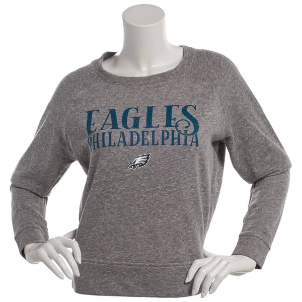 Womens College Concepts NFL Eagle Mainstream Sweatshirt - image 