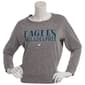 Womens College Concepts NFL Eagle Mainstream Sweatshirt - image 1