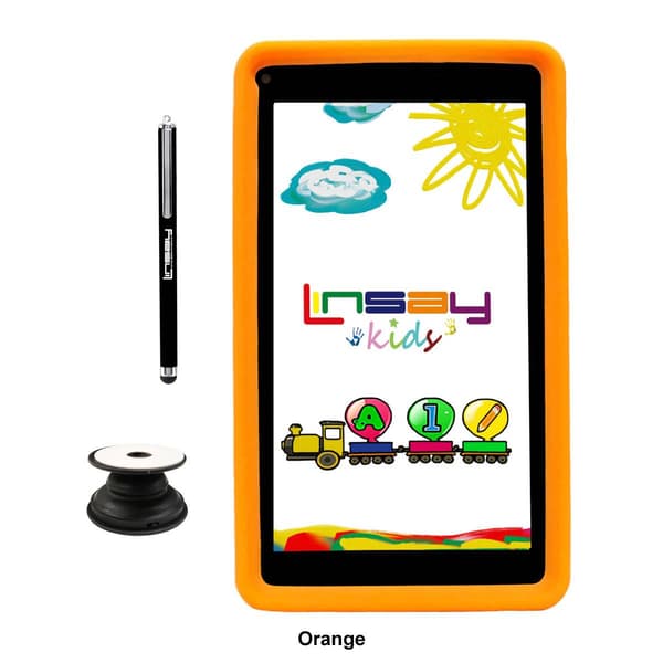 Kids Linsay 7in. Quad Core Tablet with Defender Case