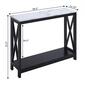 Convenience Concepts Oxford Faux Marble Top Console Table - image 3