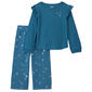 Toddler Girl Carter''s(R) 2pc. Snowflake Thermal Top & Pants Set - image 1