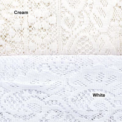 Hopewell Lace Kitchen Curtains