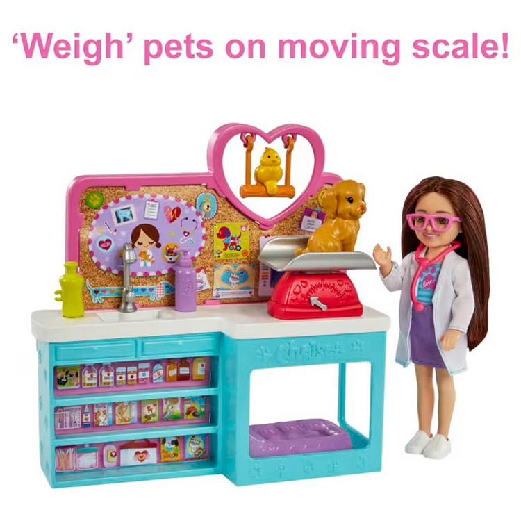 Barbie® Chelsea Pet Vet Playset