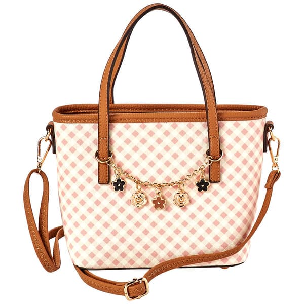 DS Fashion Satchel Crossbody with Charms