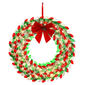 Mr. Christmas 30in. Vintage Red & Green Bulb Wreath - image 1