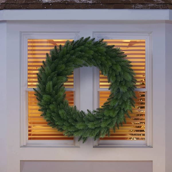 Puleo International 48in. Spruce Wreath