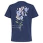 Girls (7-16) adidas® Short Sleeve Heather Bouquet Regular Fit Tee - image 4